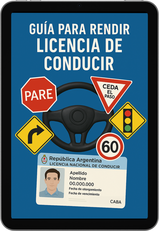 GUIA LICENCIA DE CONDUCIR